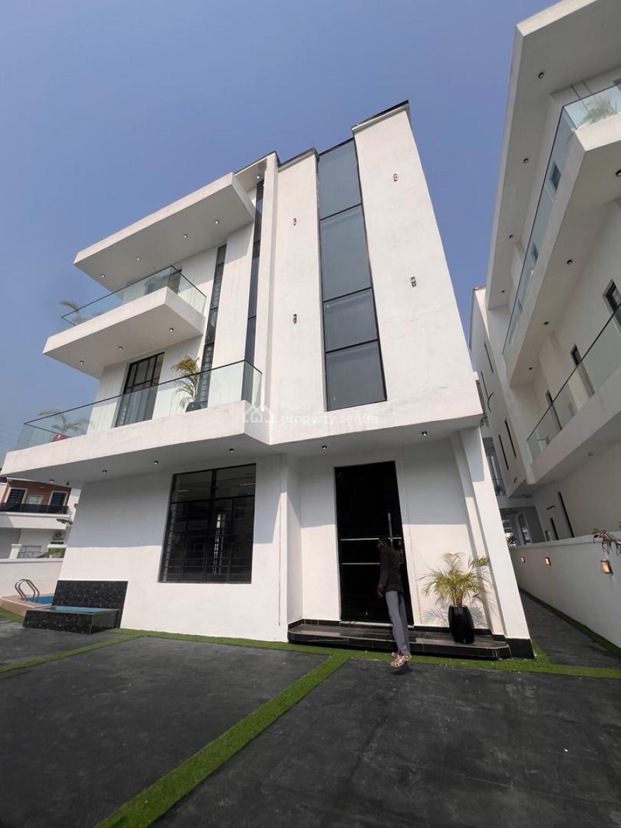 Stunning 5 Bedroom Fully Detached Duplex with Bq & Private Swimming Po, Orchid, Lekki Phase 2, Lekki, Lagos, Detached Duplex for Sale