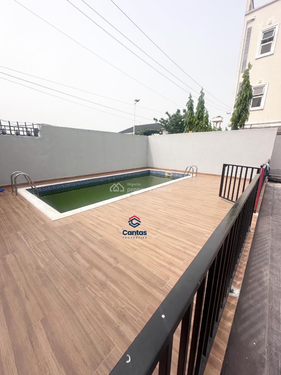 4 Bedroom Triplex with Bq, Off Admiralty Way, Lekki Phase 1, Lekki, Lagos, Terraced Duplex for Rent