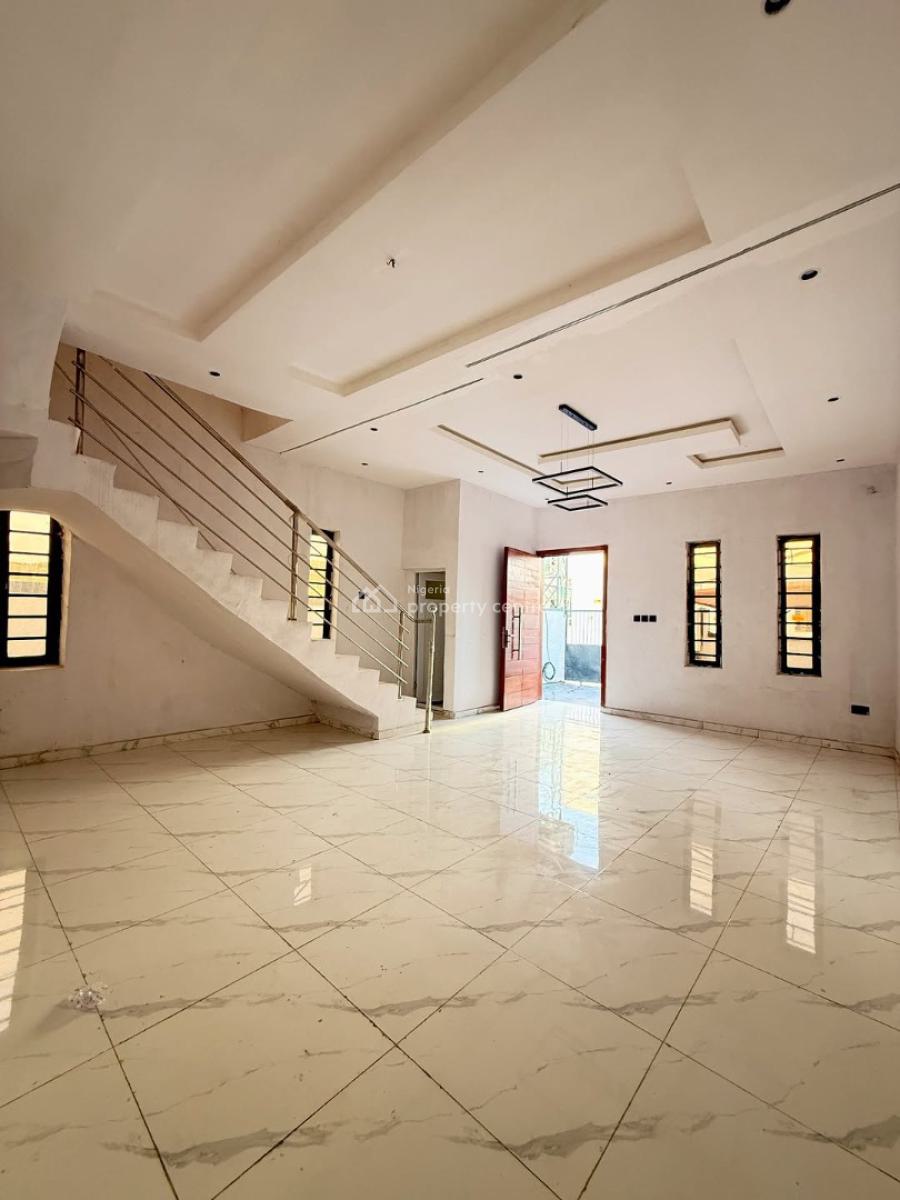 Four Bedroom Terrace Duplex with Self Compound and Gate, Ajah, Lagos, Terraced Duplex for Sale