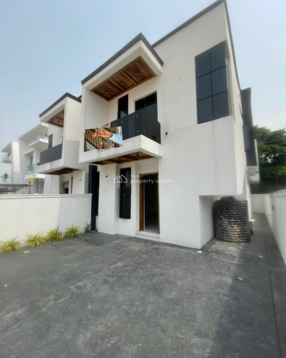 Lovely 4 Bedroom Semi Detached Duplex with Bq, Chevron, Lekki, Lagos, Semi-detached Duplex for Sale