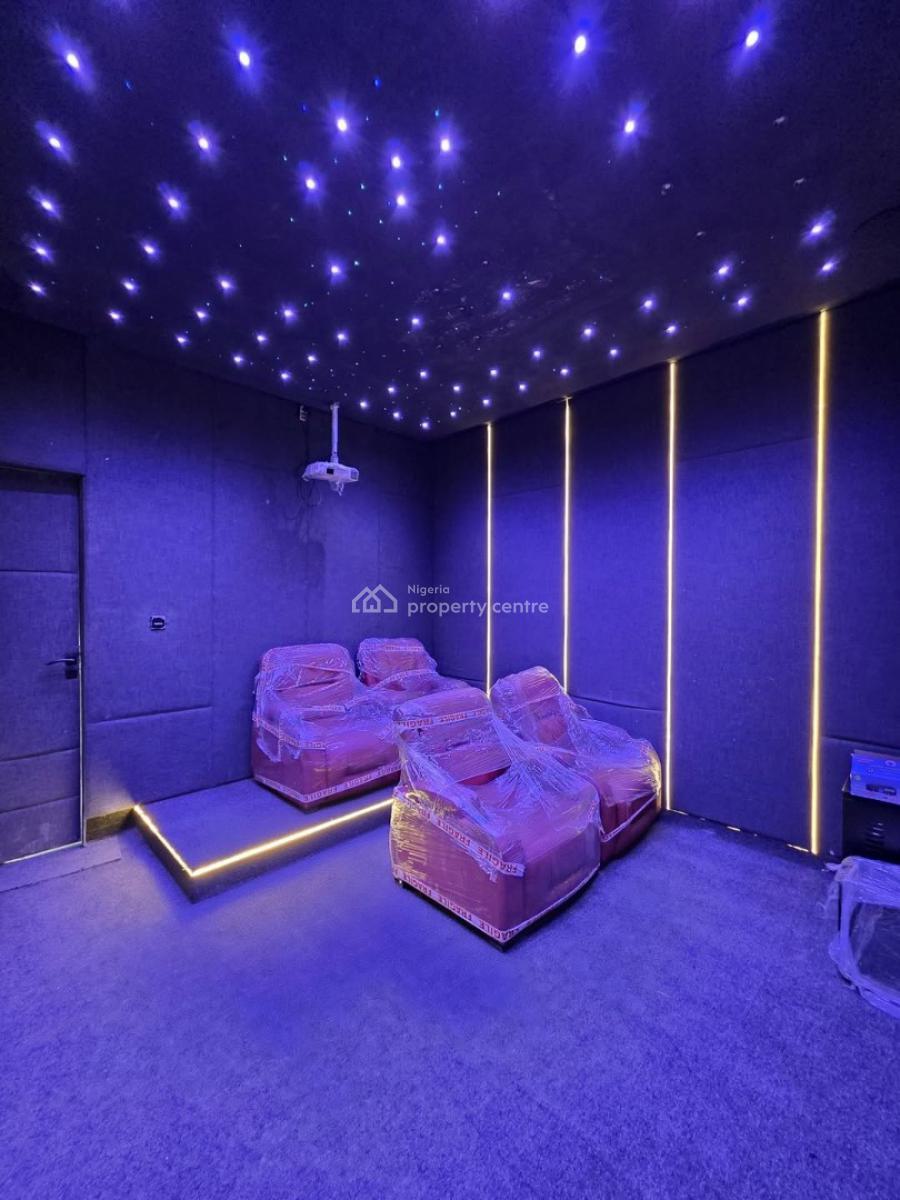 5 Bedroom Detached Duplex with Cinema,swimming Pool on Two Floors, Palm City Estate, Ajah, Lagos, Detached Duplex for Sale
