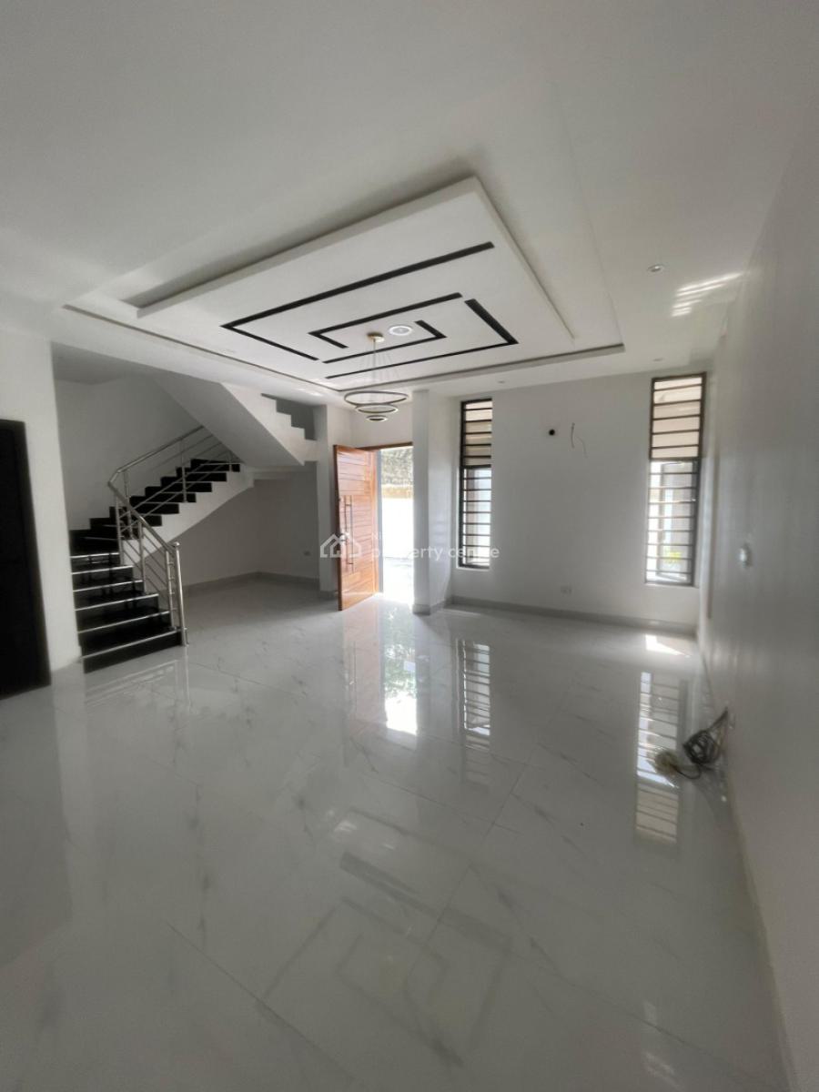 Lovely 4 Bedroom Fully Detached Duplex with Bq, Chevron, Lekki, Lagos, Detached Duplex for Sale