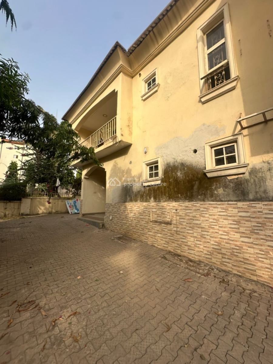 a 4-bedroom Semi-detached Duplex with a Bq, Main, Wuye, Abuja, Semi-detached Duplex for Rent