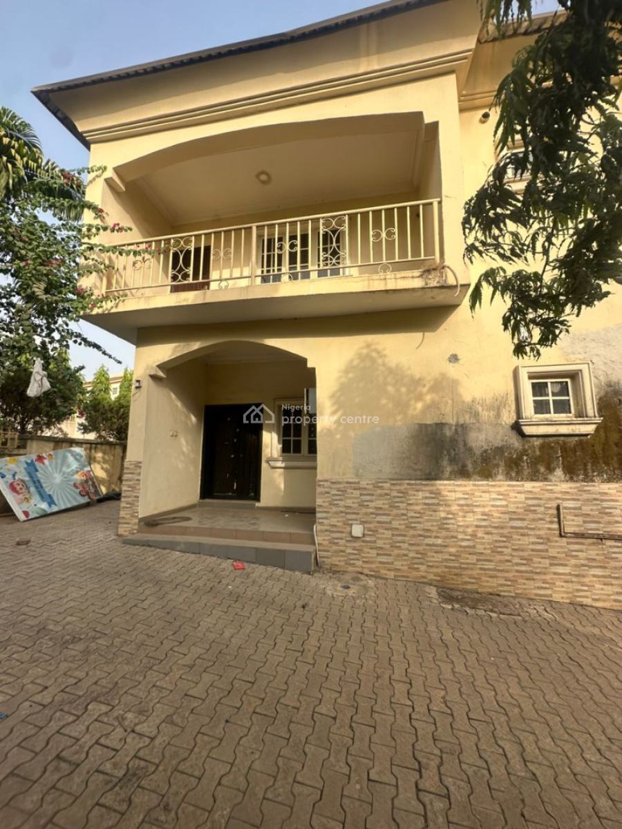 a 4-bedroom Semi-detached Duplex with a Bq, Main, Wuye, Abuja, Semi-detached Duplex for Rent
