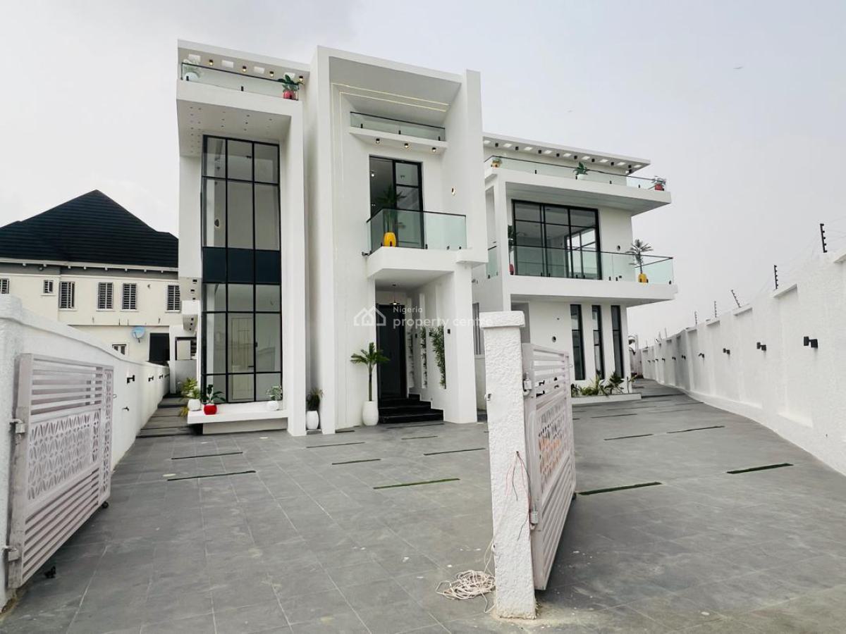 Exquisite 5 Bedroom Detached Duplex with Pool, Chevron, Lekki Phase 2, Lekki, Lagos, Detached Duplex for Sale
