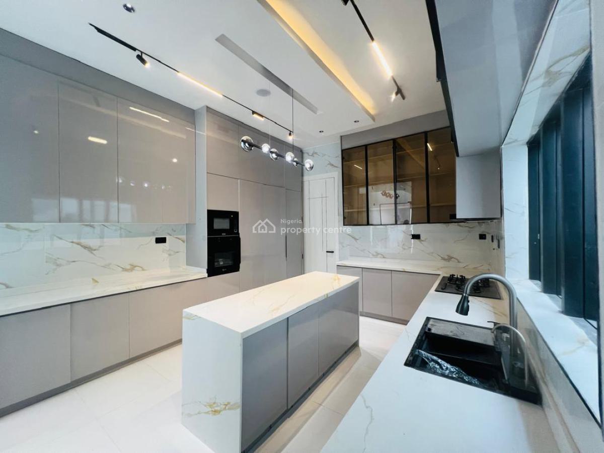 Exquisite 5 Bedroom Detached Duplex with Pool, Chevron, Lekki Phase 2, Lekki, Lagos, Detached Duplex for Sale