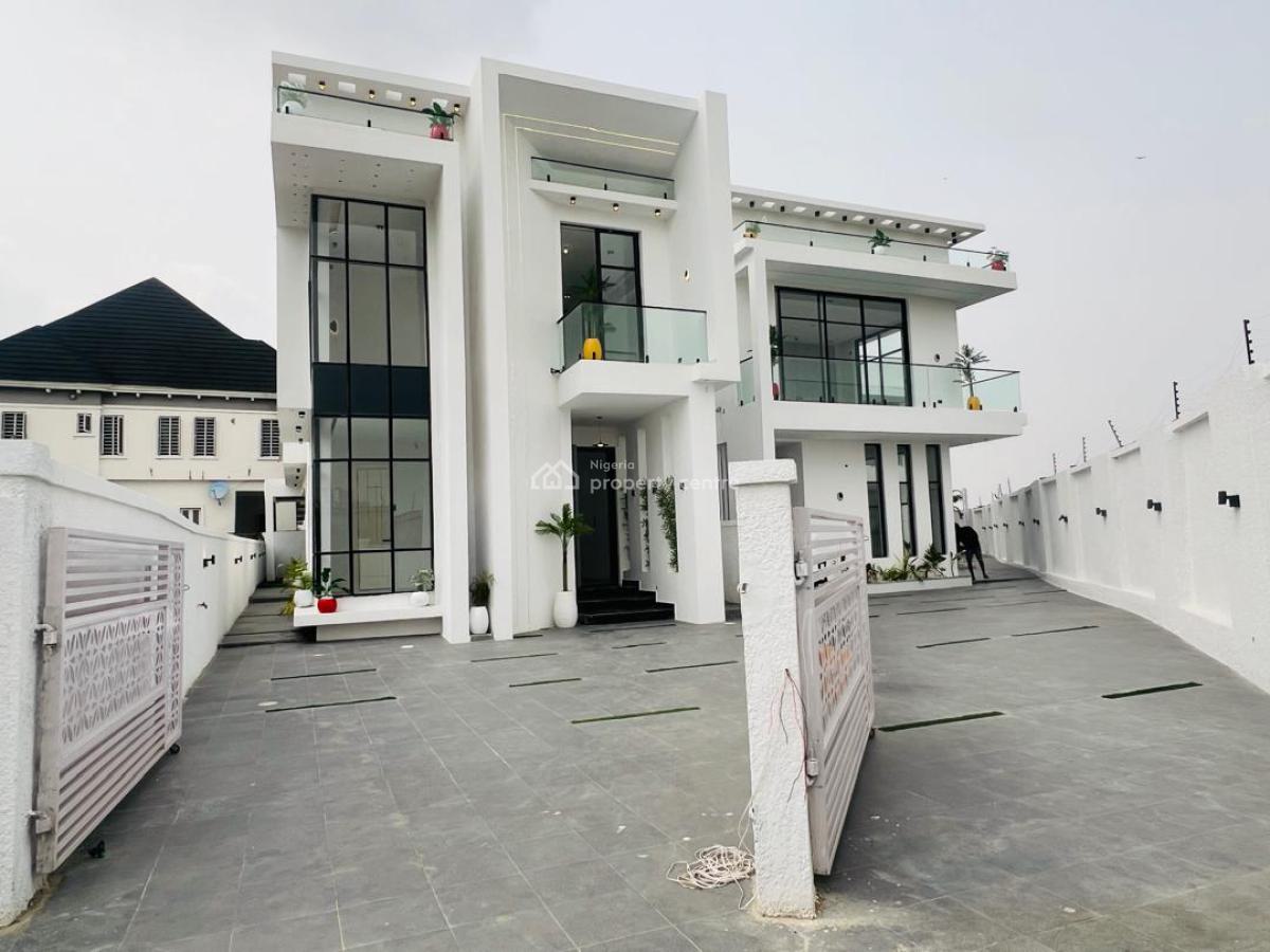 Exquisite 5 Bedroom Detached Duplex with Pool, Chevron, Lekki Phase 2, Lekki, Lagos, Detached Duplex for Sale