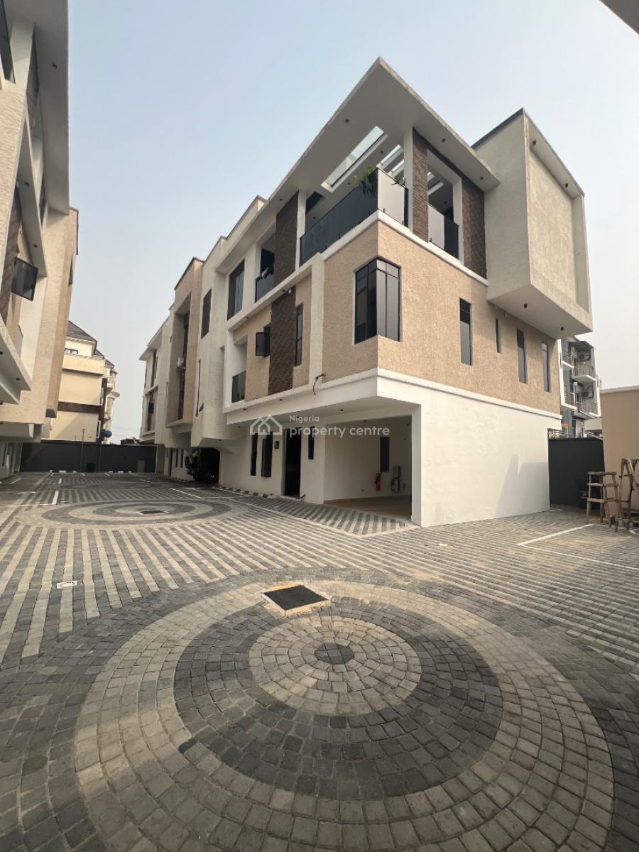 Lovely 4-bedroom Terrace Duplex + Bq -, Lekki Phase 1, Lekki Phase 1, Lekki, Lagos, Terraced Duplex for Sale