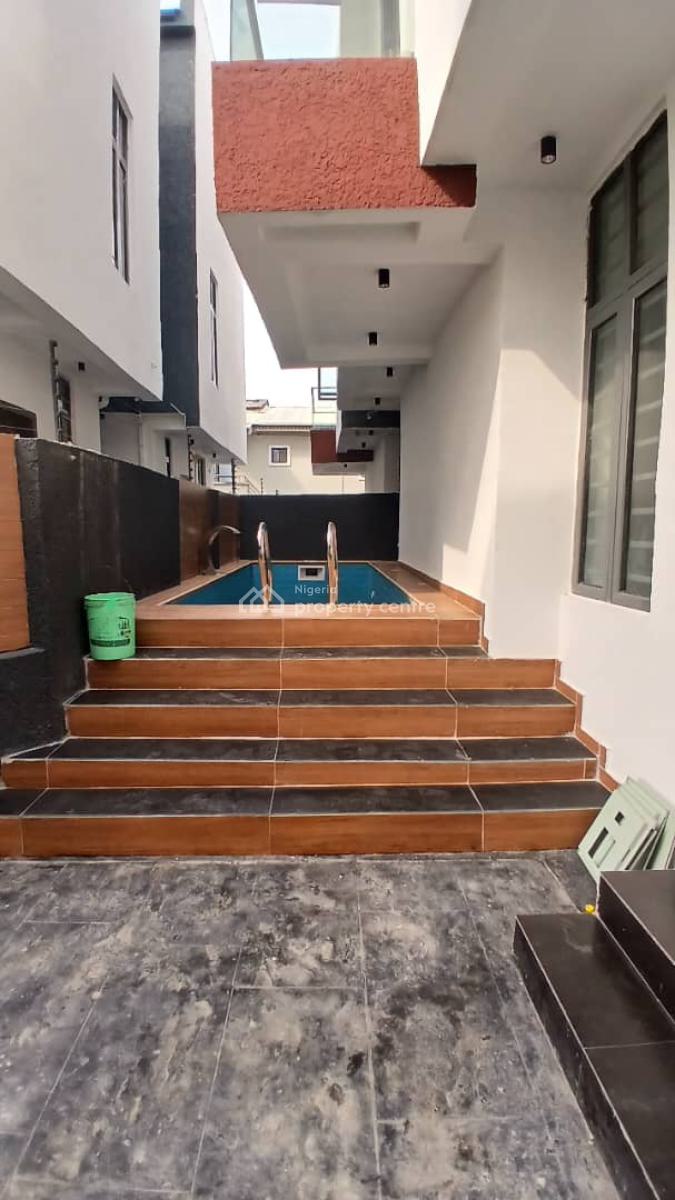 Luxury Newly Built 5 Bedroom Fully Detached House with Bq, Lekki Phase 1, Lekki, Lagos, Detached Duplex for Sale