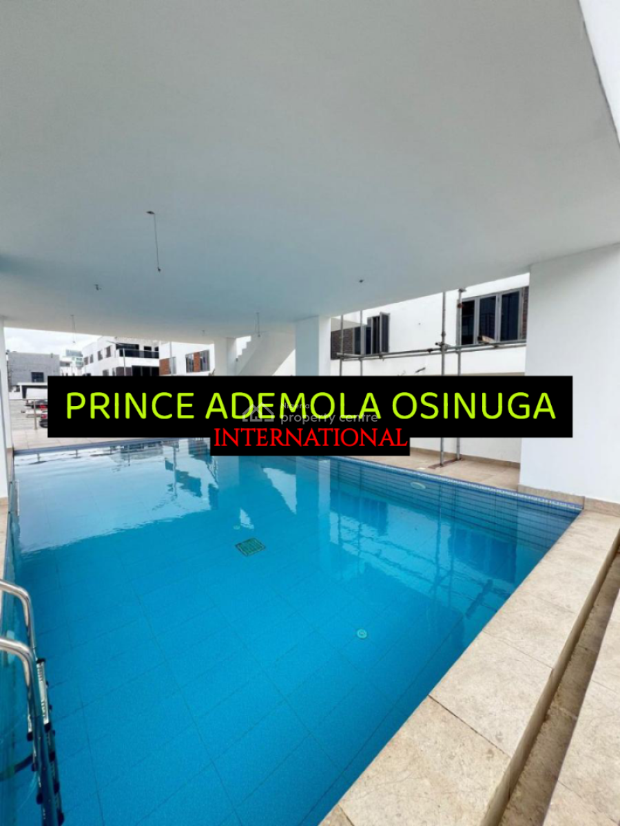 New 4 Bedroom Apartment (no Bq) + Pool+ Elevator, Off Banana Island Road, Ikoyi, Lagos, Flat / Apartment for Rent