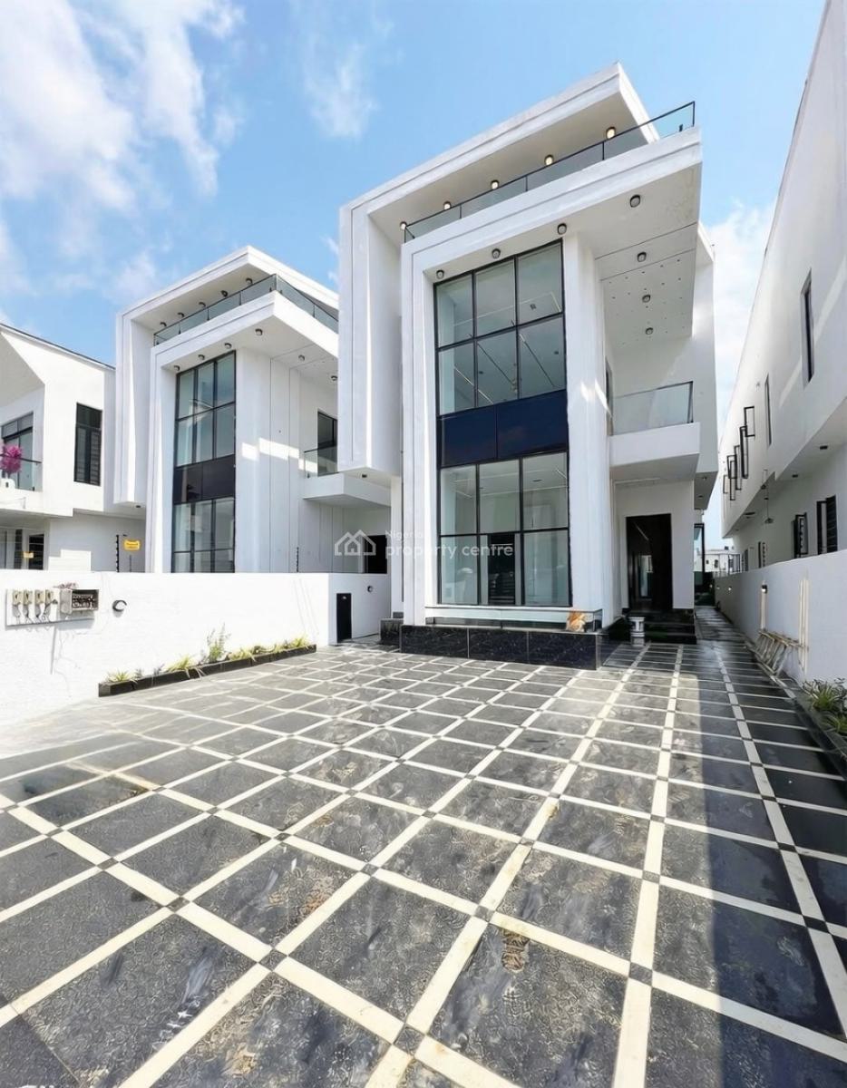 Jumbo Sized Contemporary 5 Bedroom Fully Detached Home, Ajah, Lagos, Detached Duplex for Sale