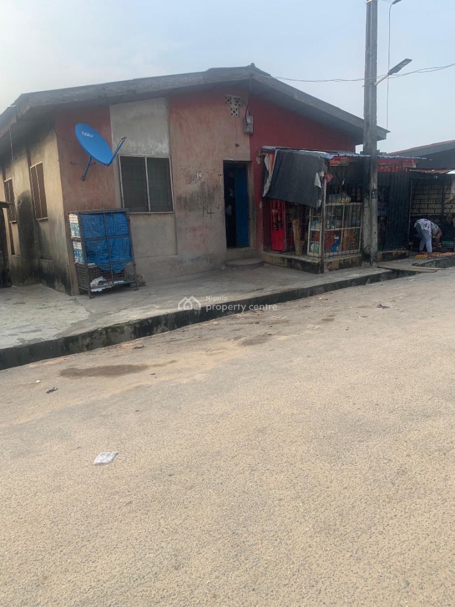 a Bungalow on Half Plot Land on Land Size 235sqmts at Ezobi Street, Al, Alapere, Ketu, Lagos, Detached Bungalow for Sale