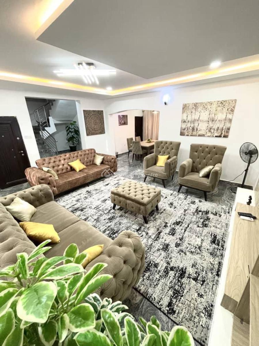 Furnished 4 Bedroom Terrace Duplex, Wuye, Abuja, Terraced Duplex for Rent