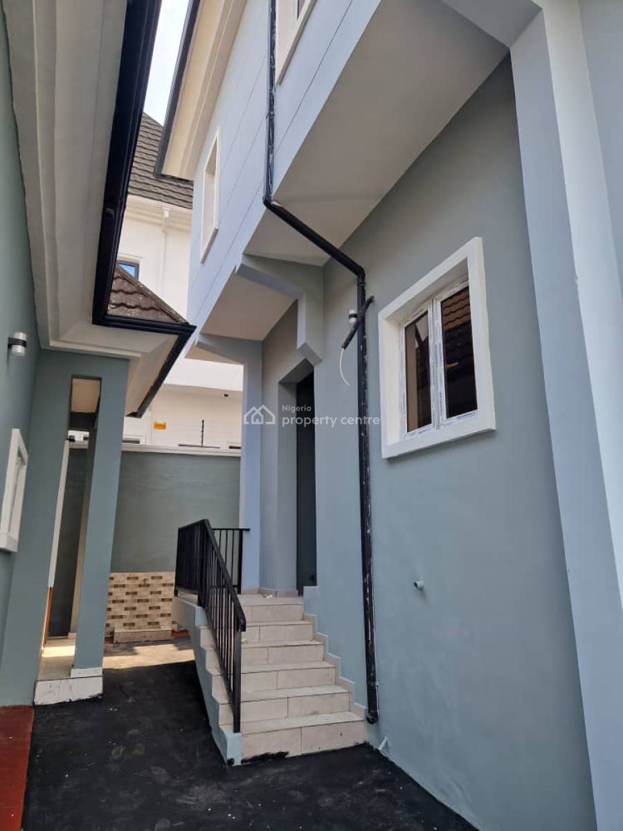 Well Finished  4 Bedroom Detached House with Miniflat Bq, Water View Estate, Gra Phase 1, Magodo, Lagos, Detached Duplex for Sale