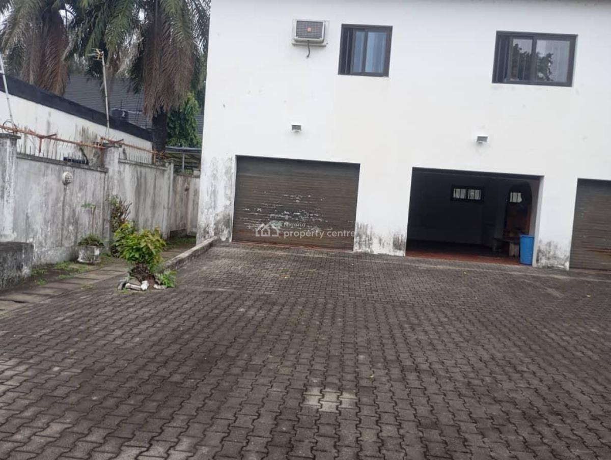 Prime Property on 1500 Sqm Plot, Off Bourdillon Road, Old Ikoyi, Ikoyi, Lagos, Detached Duplex for Rent