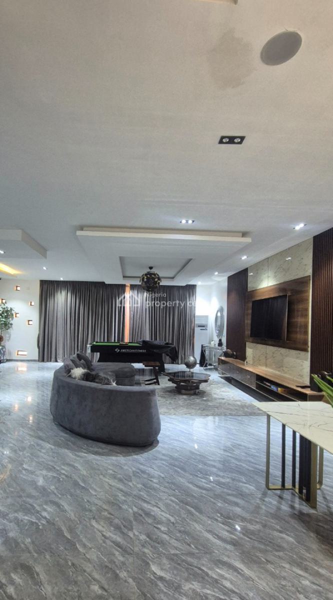 Top Luxurious 4 Bedroom Terrace with a Room Bq, Gym, Sw/pool, Within a Beautiful Gated Estate in Gra Ikeja, Ikeja Gra, Ikeja, Lagos, Terraced Duplex for Rent