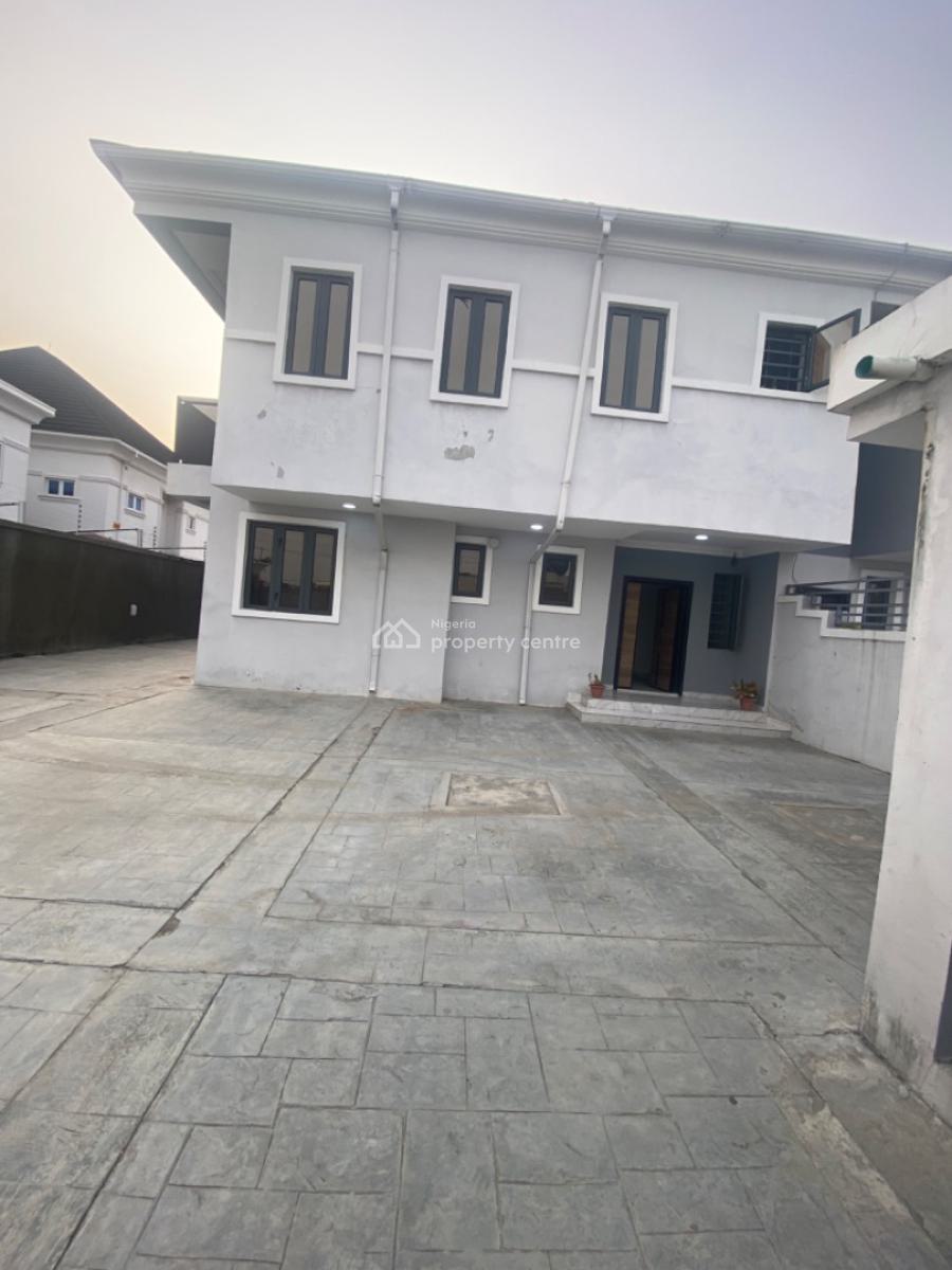 Luxury 4 Bedroom Semi Detached Duplex with a Study Room, Lekki Sheme 2, Abraham Adesanya Area., Ajah, Lagos, Semi-detached Duplex for Rent