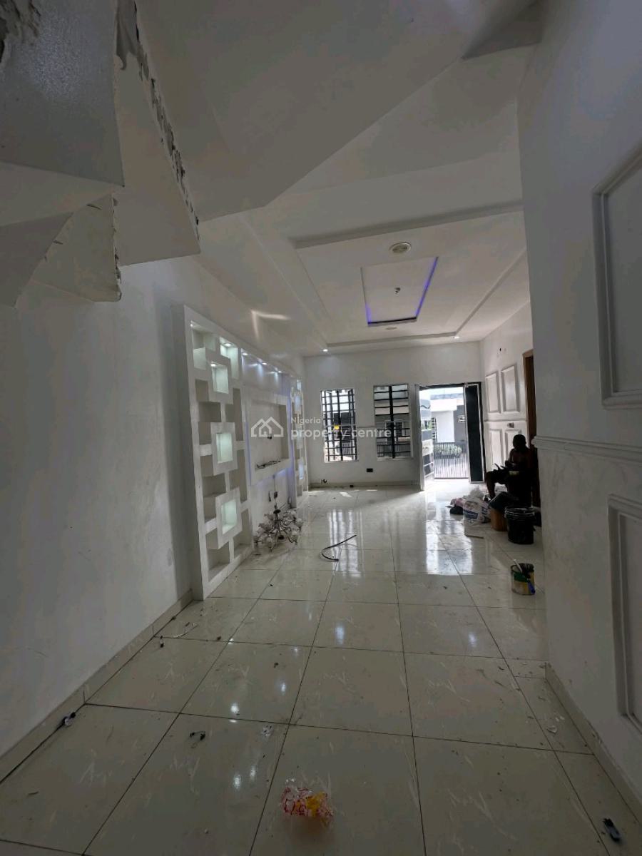 This Is a 4 Bedroom Semi Detached Duplex with a Bq, Chevron Toll Gate, Lekki, Lagos, Semi-detached Duplex for Rent