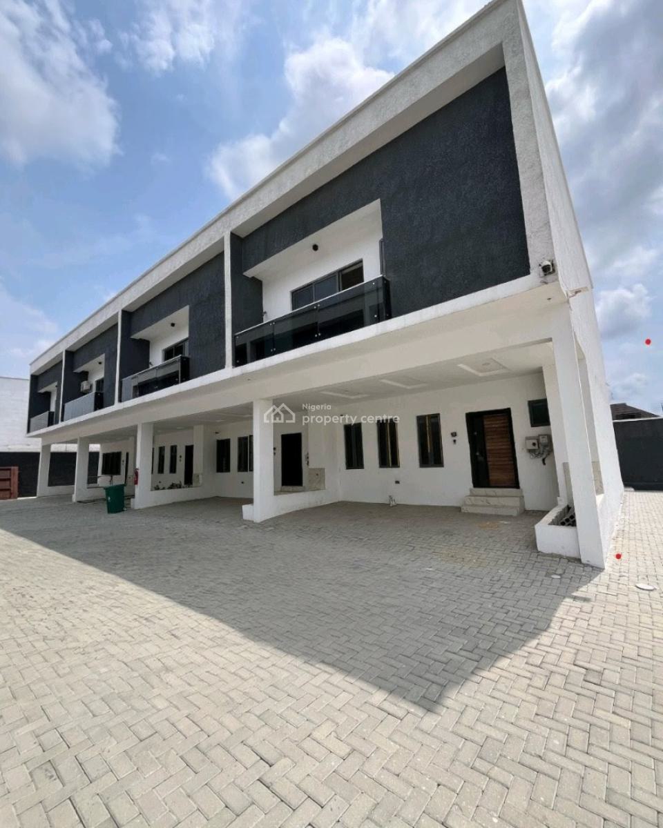 This Is a Lovely 4 Bedroom Terrace Duplex with a Bq, Mobile Road, Ajah, Lagos, Terraced Duplex for Rent
