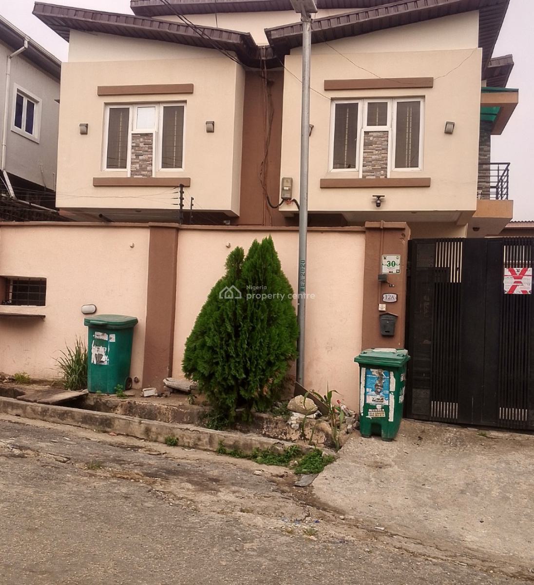 4 Bedroom Semi Detached House with a Room Bq, Allen, Ikeja, Lagos, Semi-detached Duplex for Sale