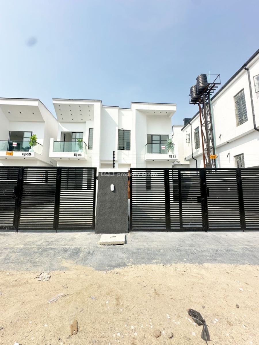 4 Bedroom Semi Detached Duplex with Bq, Ikota, Lekki, Lagos, Semi-detached Duplex for Sale