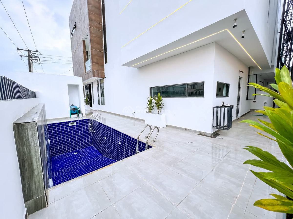 5 Bedroom Duplex with Swimming Pool, Lekki Phase 1, Lekki, Lagos, Detached Duplex for Sale