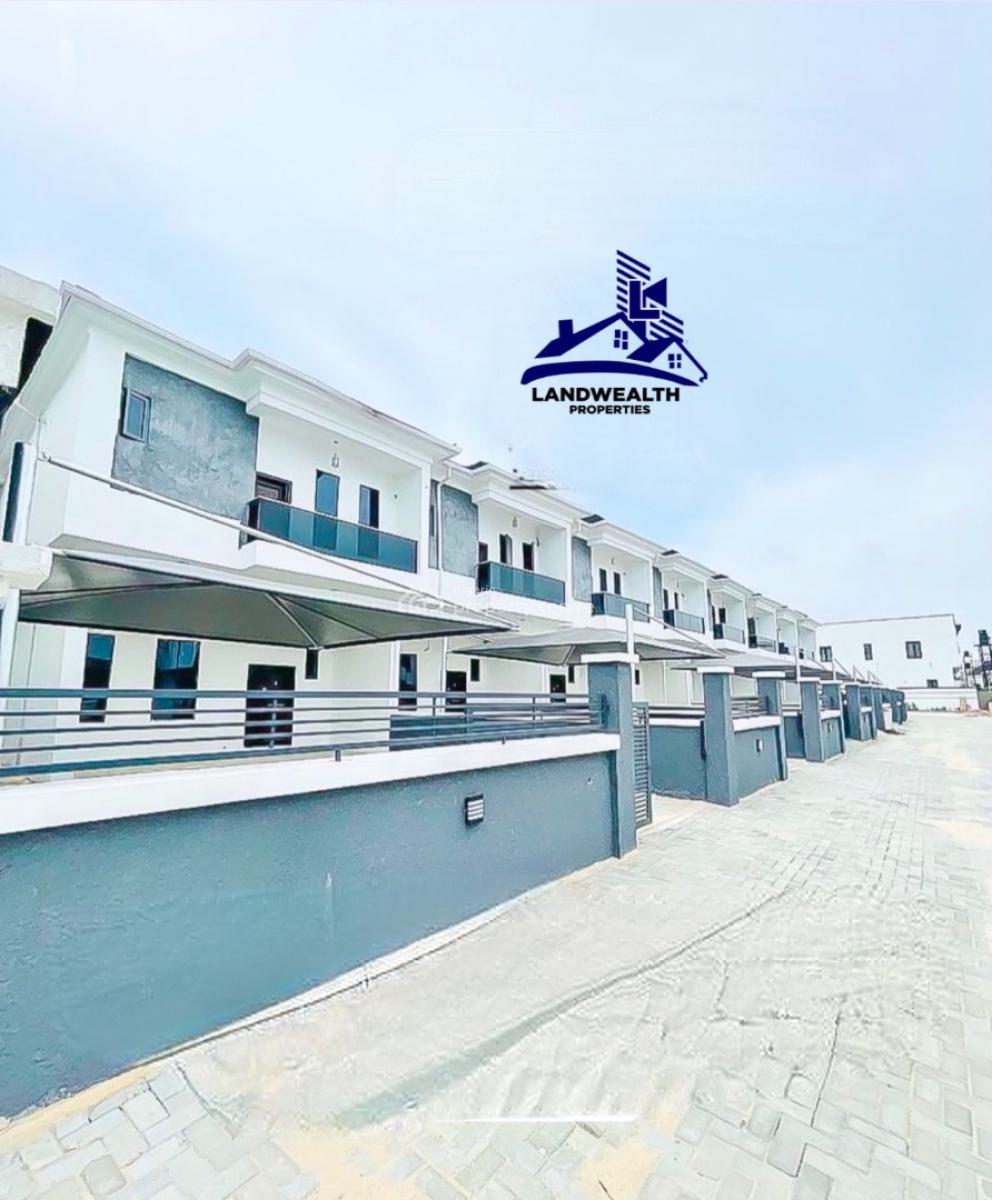 Spacious 4 Bedroom Self Compound Terrace Duplex, Orchid, Lekki, Lagos, Terraced Duplex for Sale