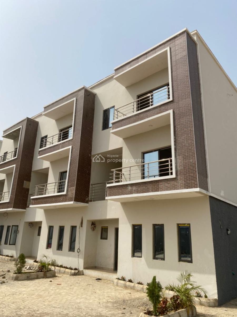 Newly Built 4 Bedroom Terrace + Bq, Kado, Abuja, Terraced Duplex for Rent