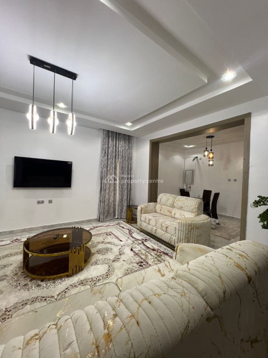 a Very Nice Serviced and Furnished 4bedroom Terraced Duplex (no Bq), Main, Katampe Extension, Katampe, Abuja, Terraced Duplex for Rent