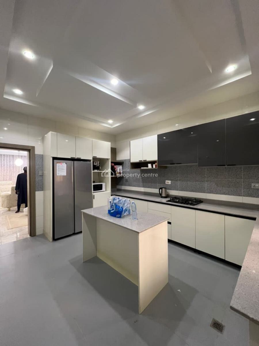 a Very Nice Serviced and Furnished 4bedroom Terraced Duplex (no Bq), Main, Katampe Extension, Katampe, Abuja, Terraced Duplex for Rent