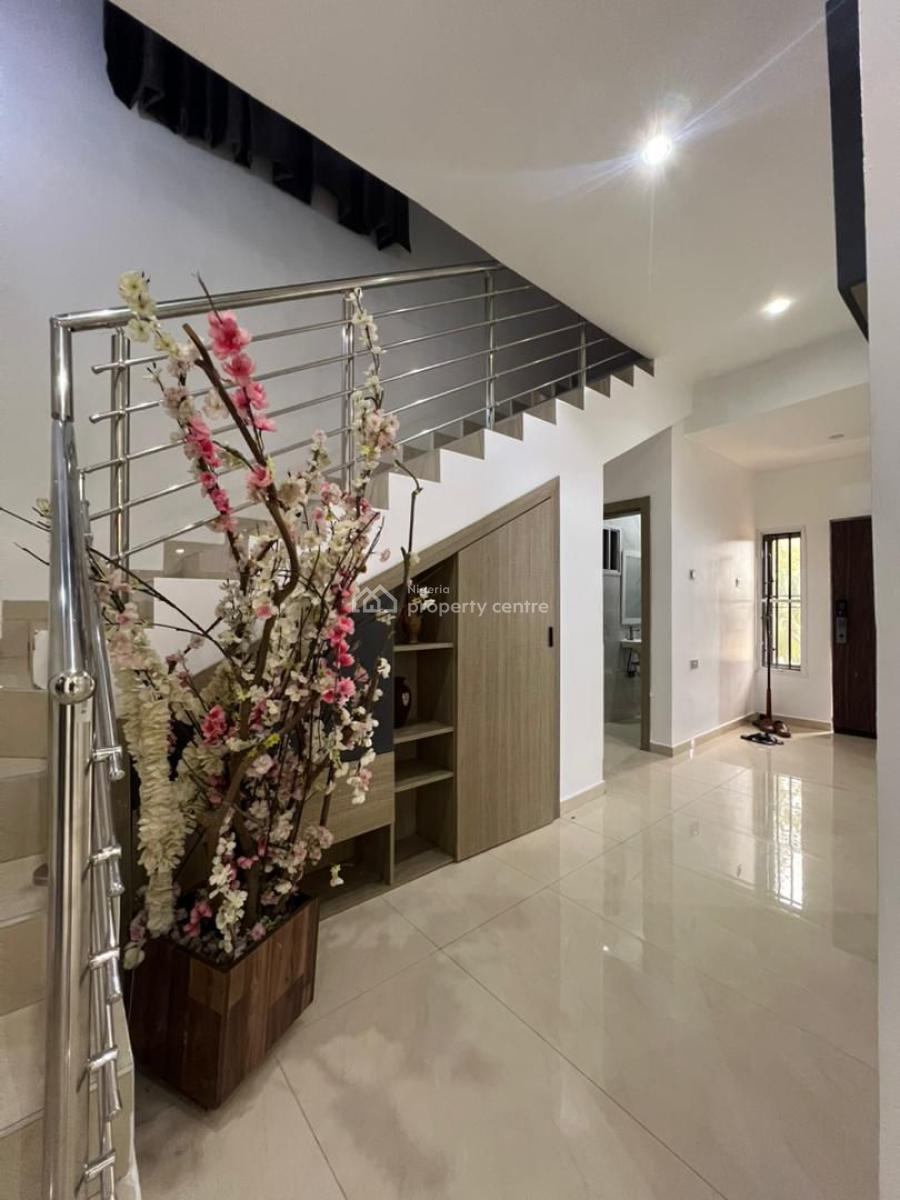 a Very Nice Serviced and Furnished 4bedroom Terraced Duplex (no Bq), Main, Katampe Extension, Katampe, Abuja, Terraced Duplex for Rent