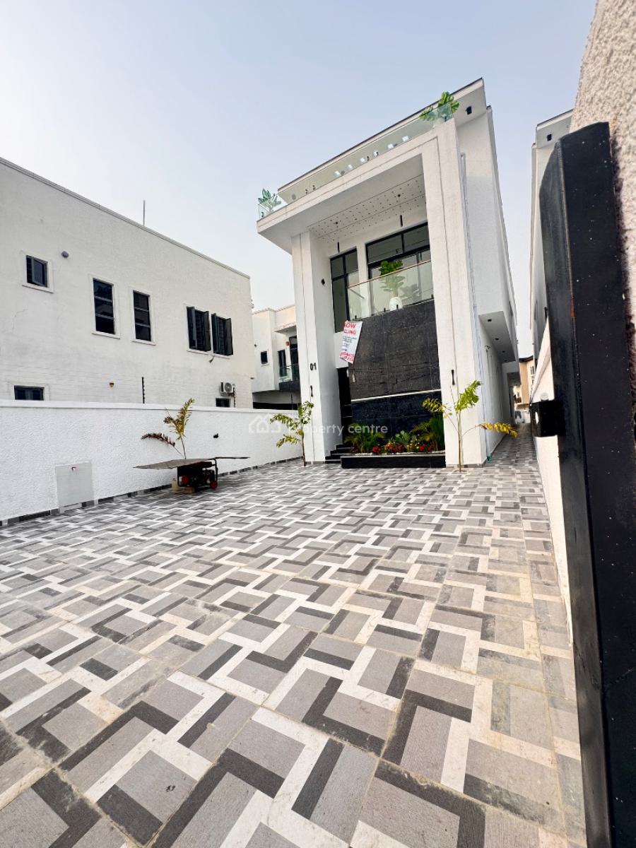 Massive Model Newly Built 5 Bedroom Duplex with Bq& Swimming Pool, Orchid Road Lekki Before Road About, Lekki, Lagos, Detached Duplex for Sale