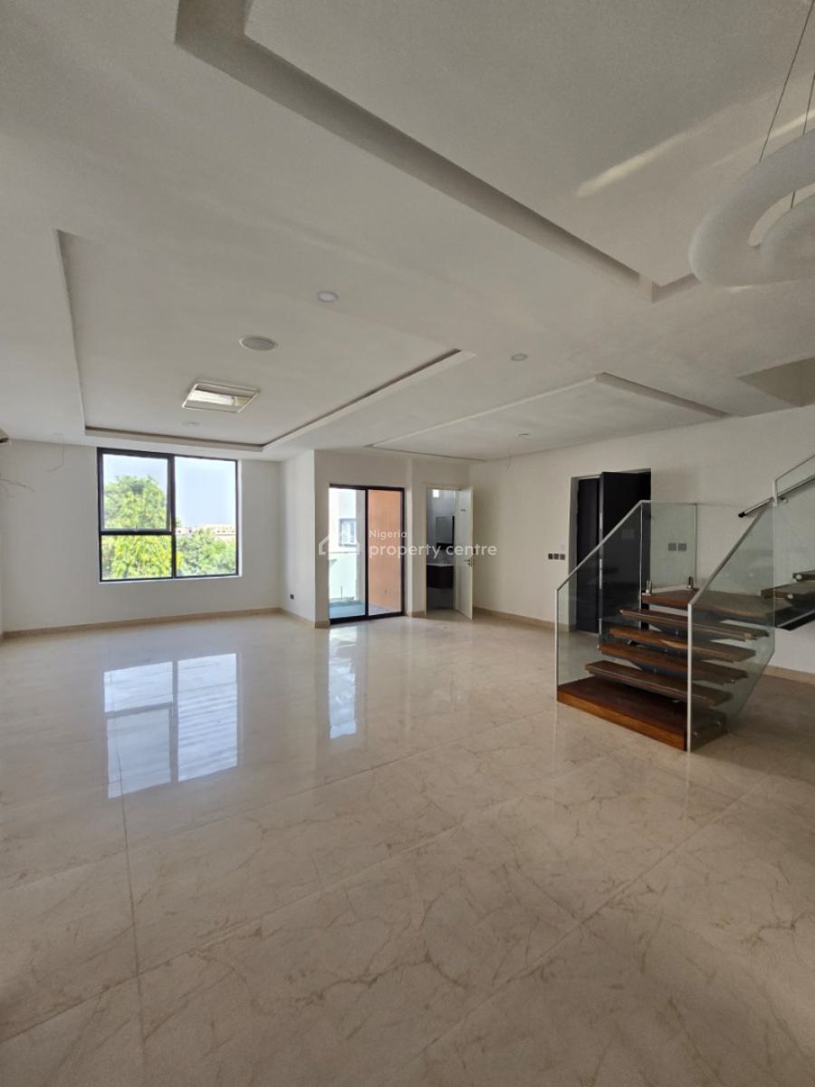 Tastefully Finished Serviced 4 Bedroom Maisonette with a Room Bq, Lekki Phase 1, Lekki, Lagos, Terraced Duplex for Sale