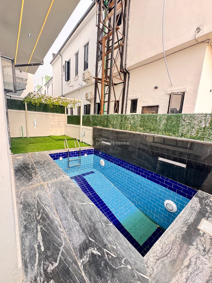 Massive Model Newly Built Five Bedroom Duplex Detected with Bq Pool, Orchid Road Lekki Before Round About, Lekki, Lagos, Detached Duplex for Sale