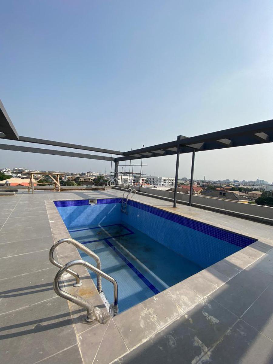 a Well-designed and Nearly Completed 3-bedroom Serviced Apartments, Lekki Phase 1, Lekki, Lagos, Flat / Apartment for Sale