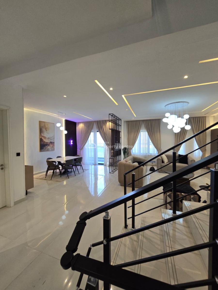 Contemporary Luxury Designed Serviced 4 Bedroom Semi-detached with Bq, Lekki Phase 1, Lekki, Lagos, Semi-detached Duplex for Sale