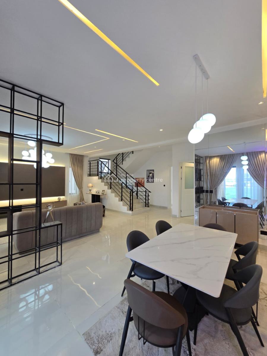 Contemporary Luxury Designed Serviced 4 Bedroom Semi-detached with Bq, Lekki Phase 1, Lekki, Lagos, Semi-detached Duplex for Sale