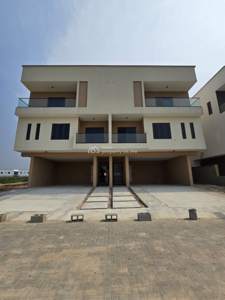 Contemporary Luxury Designed Serviced 4 Bedroom Semi-detached with Bq, Lekki Phase 1, Lekki, Lagos, Semi-detached Duplex for Sale