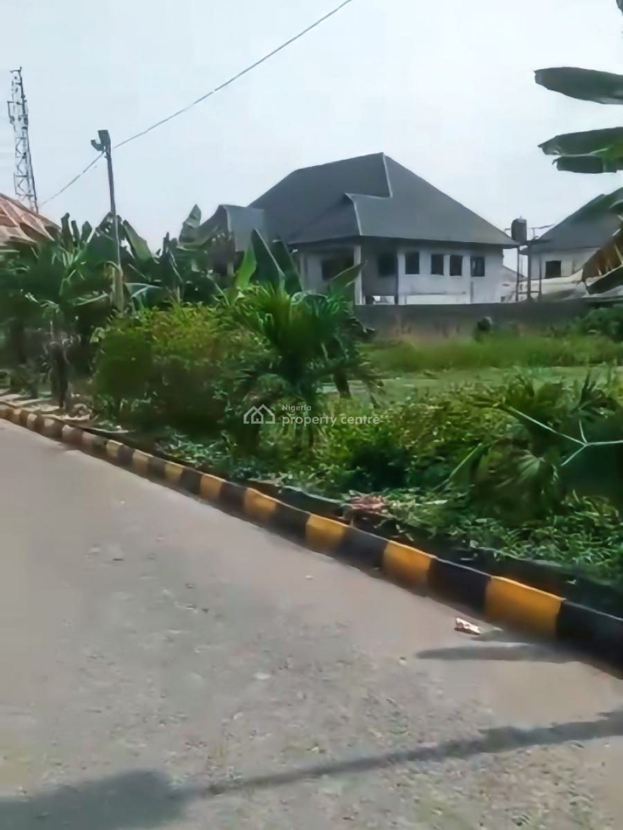 4 Plots of Land in a Secure Estate, 2 Plots Can Be Cut Out, Omachi Estate, Rumuodomaya, Port Harcourt, Rivers, Mixed-use Land for Sale