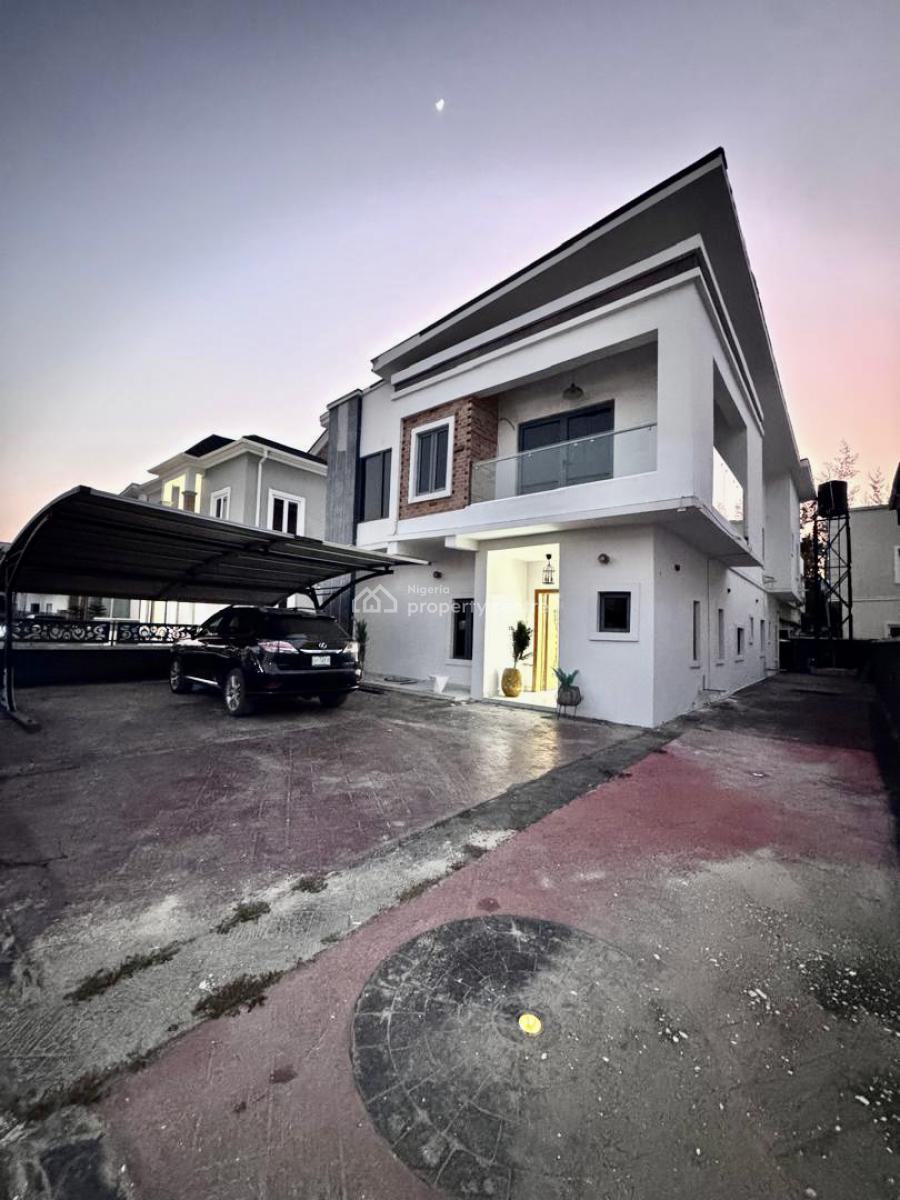 Luxury 5 Bedroom Fully Detached Duplex, Megamound Estate, Ikota, Lekki, Lagos, Detached Duplex for Rent