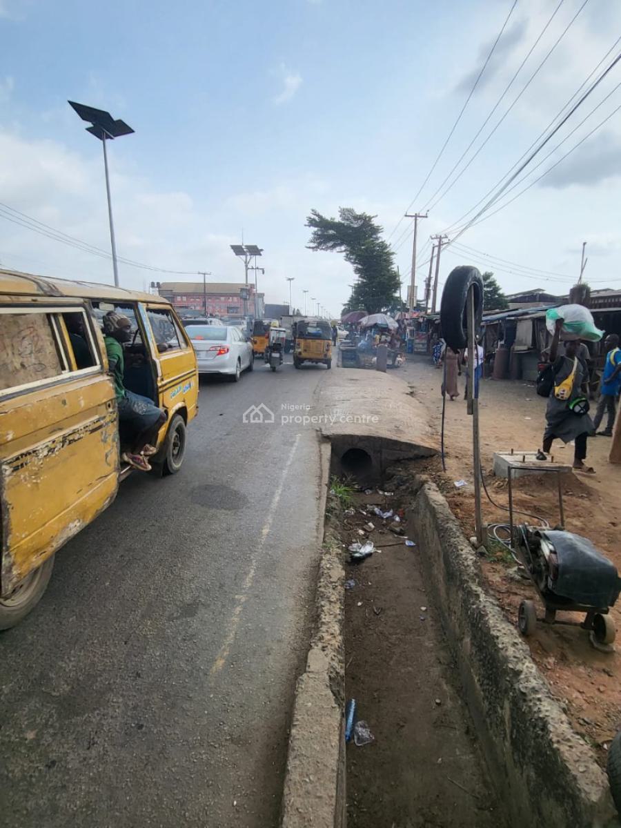 Empty Land Measuring 2500 Sqemter Corner/piece Directly Opposite Abati, Opposite Abatiour Agege, with Good Title #1.5billion, Agege, Lagos, Land for Sale