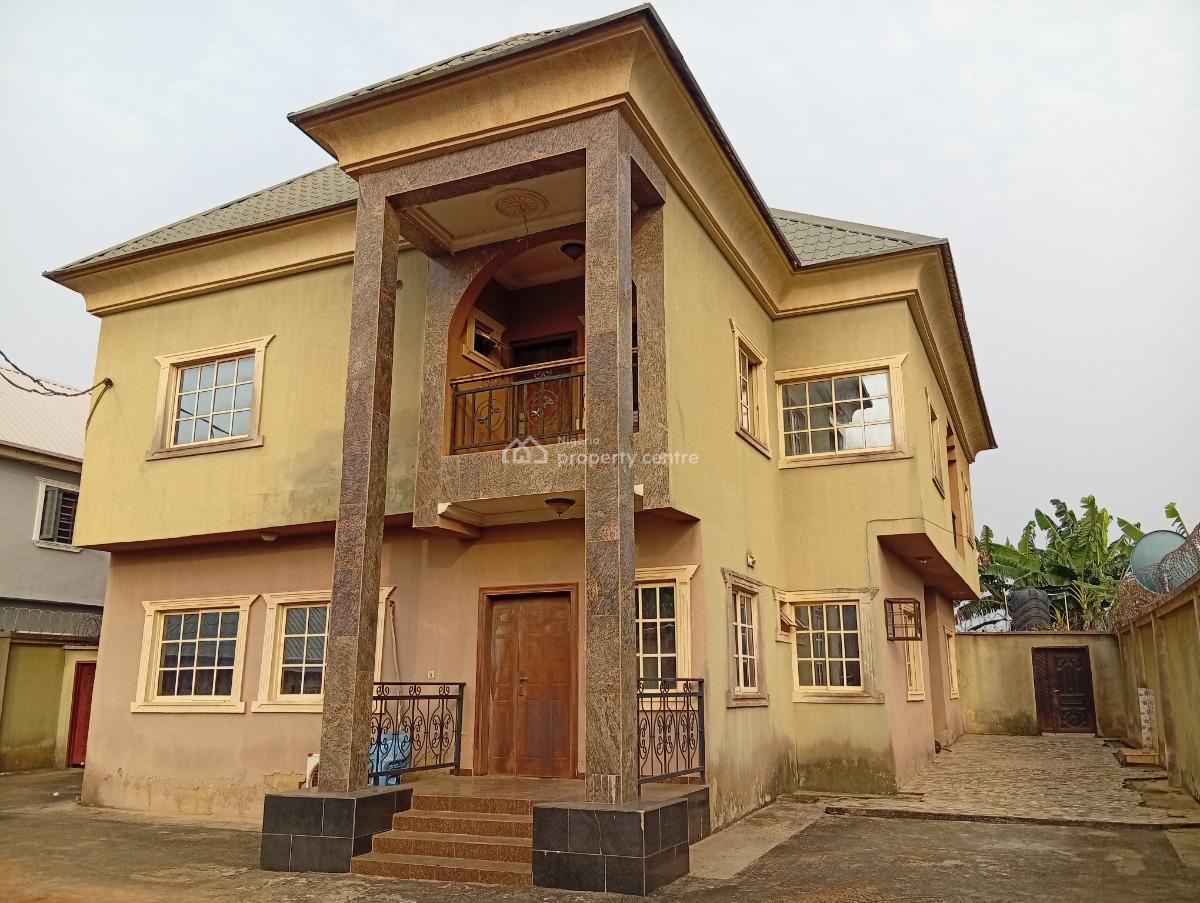 Massive 7 Bedrooms Duplex in an Estate, Golden City Estate, Agbara-igbesa, Lagos, Detached Duplex for Sale
