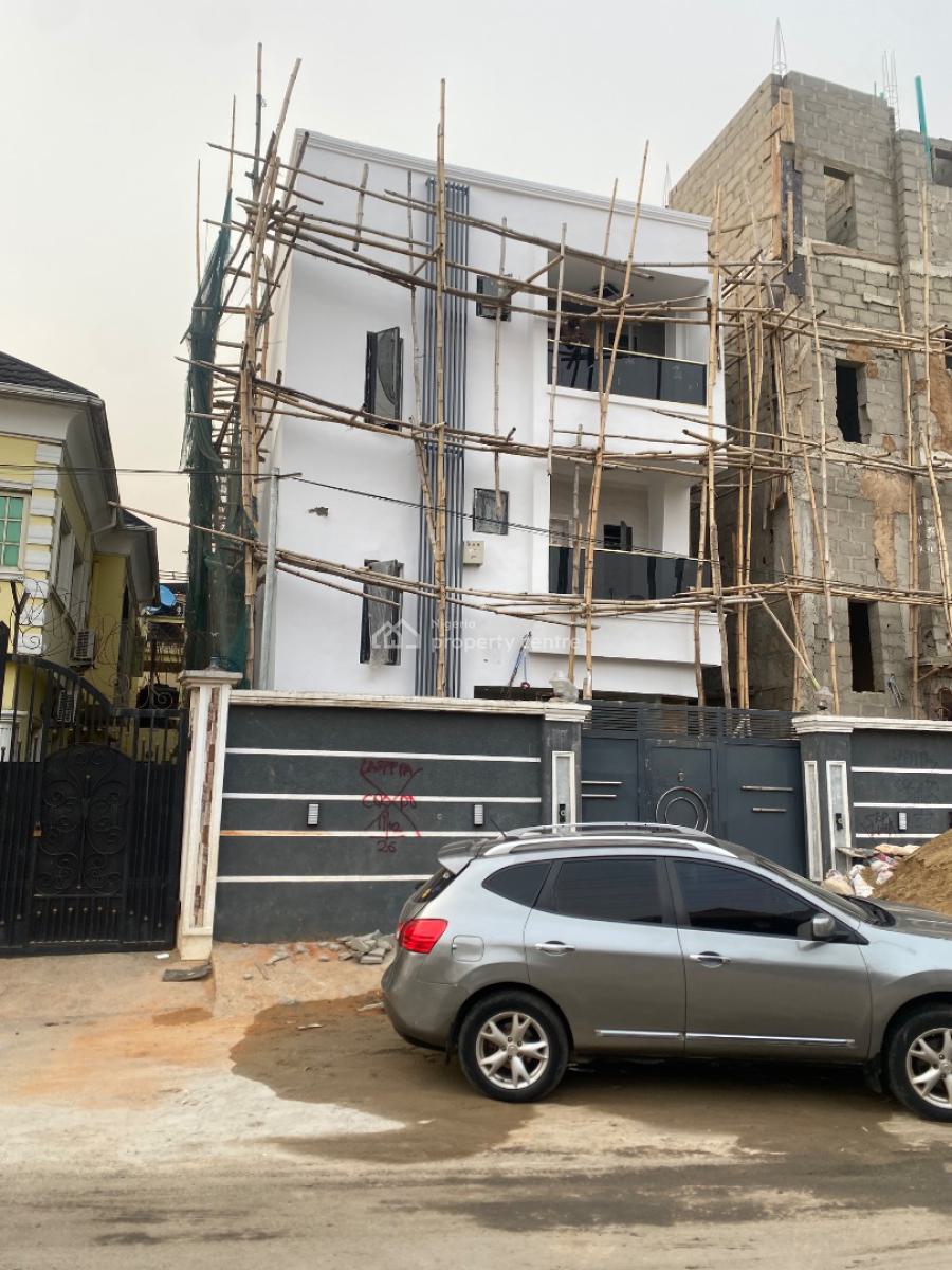 Newly Built 2 Bedroom Flat, Adeshina Street Off Adekunle Kuye, Adelabu, Surulere, Lagos, Block of Flats for Sale