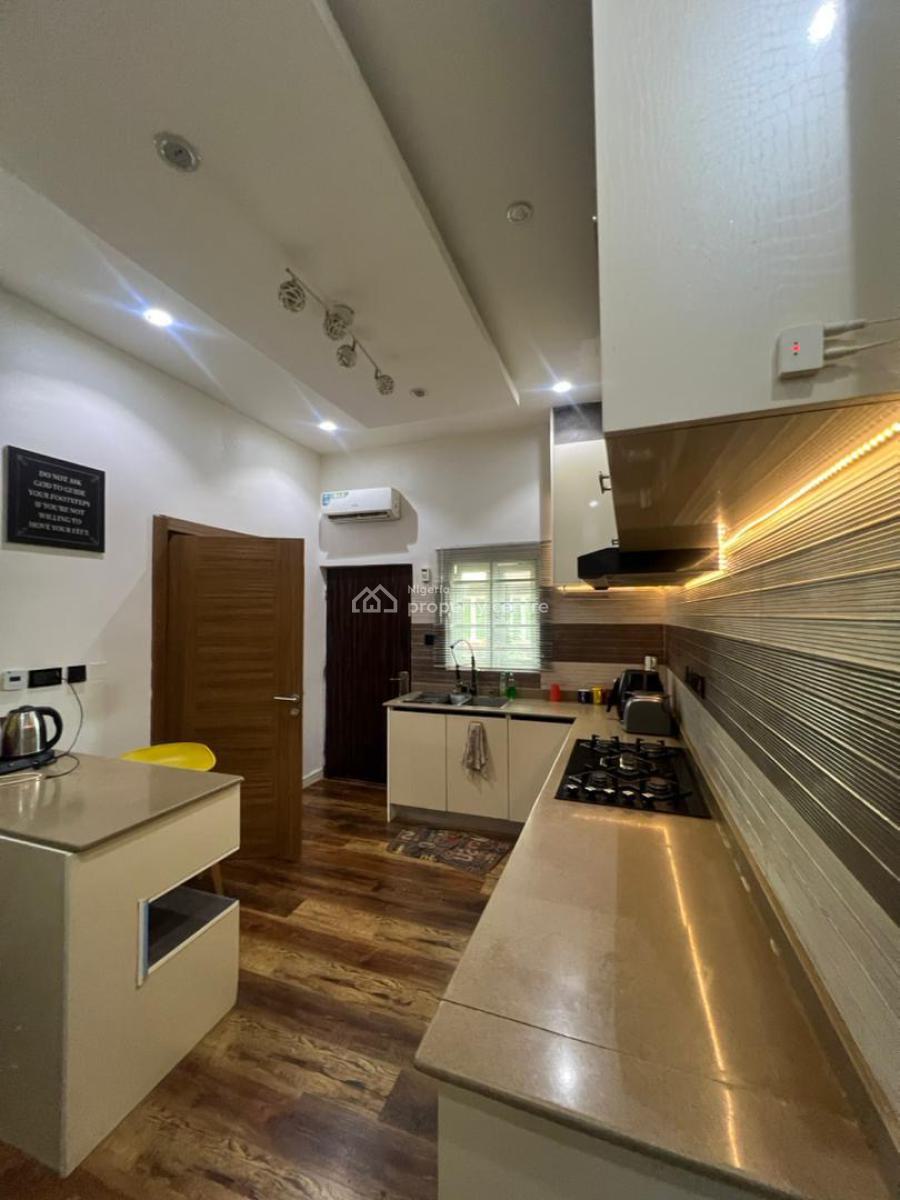 Luxury Fully Furnished 4 Bedroom Terrace Duplex & Bq,swimming Pool,tarred Road, Katampe (main), Katampe, Abuja, Terraced Duplex for Rent