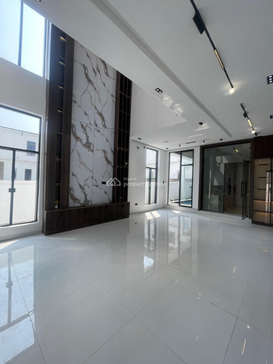 Delightfully Carved 5 Bedroom Luxury Smart Home with Swimming Pool and Bq, Chevron, Lekki, Lagos, Detached Duplex for Sale