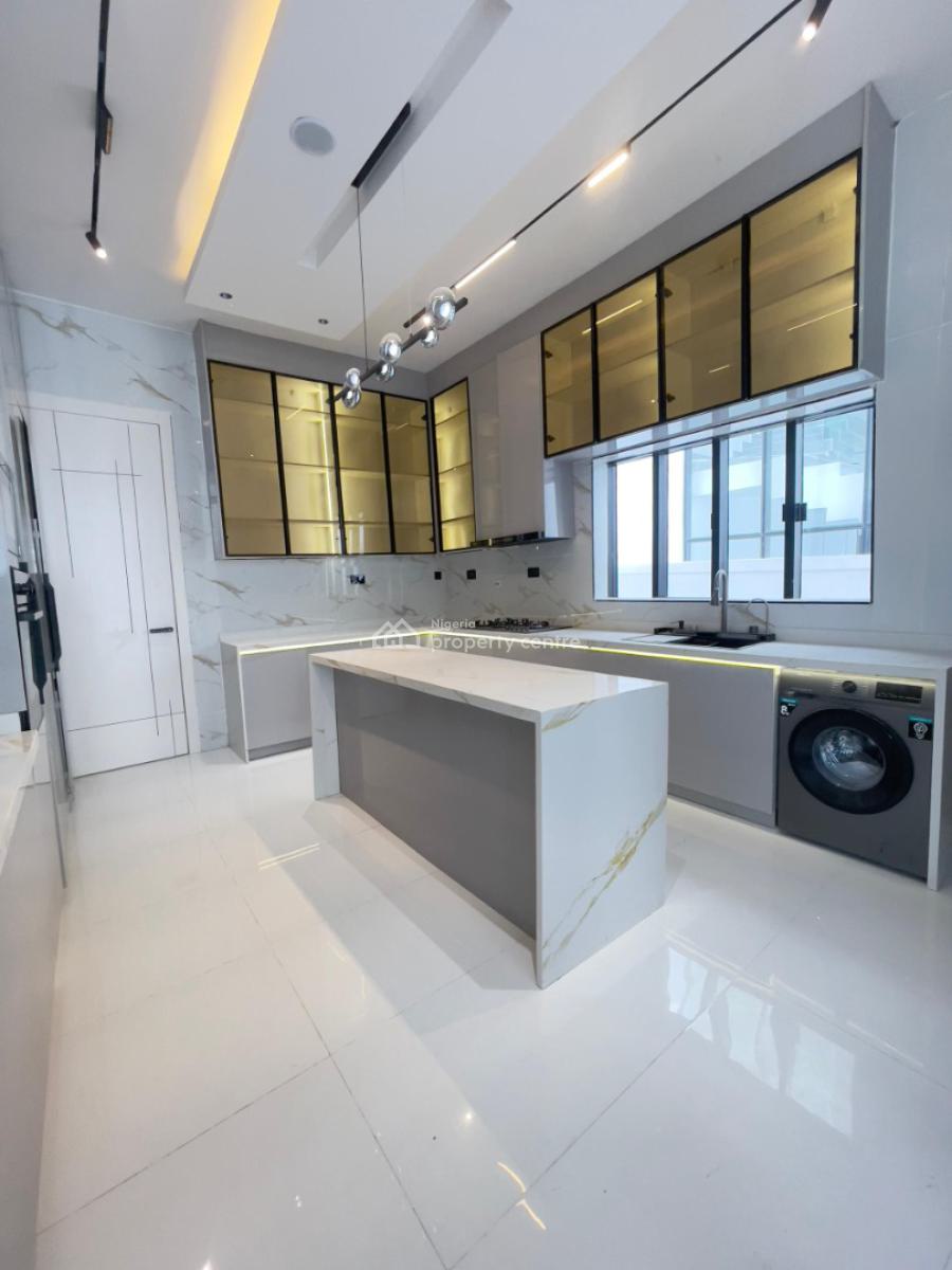 Delightfully Carved 5 Bedroom Luxury Smart Home with Swimming Pool and Bq, Chevron, Lekki, Lagos, Detached Duplex for Sale