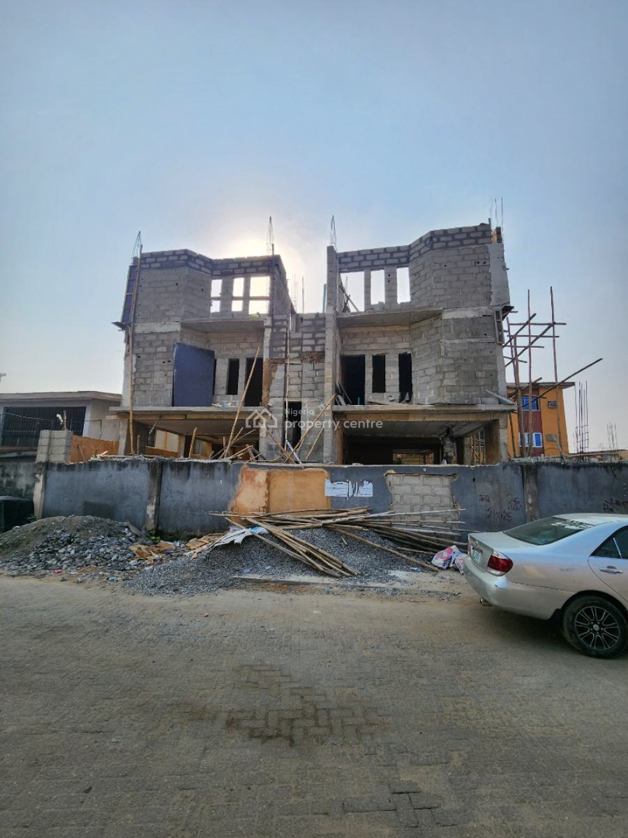 Newly Built 2 Bedroom Flat (65% Completed), Off Adekunle Kuye Via Agbonyin Avenue Surulere Lagos, Adelabu, Surulere, Lagos, Block of Flats for Sale