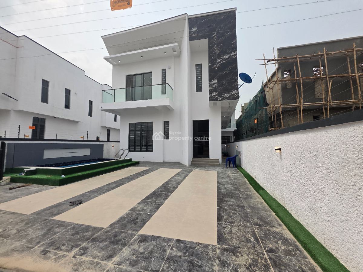 Strategically Located Luxury 5 Bedroom Detached Duplex with Pool, Ikota, Lekki, Lagos, Detached Duplex for Sale
