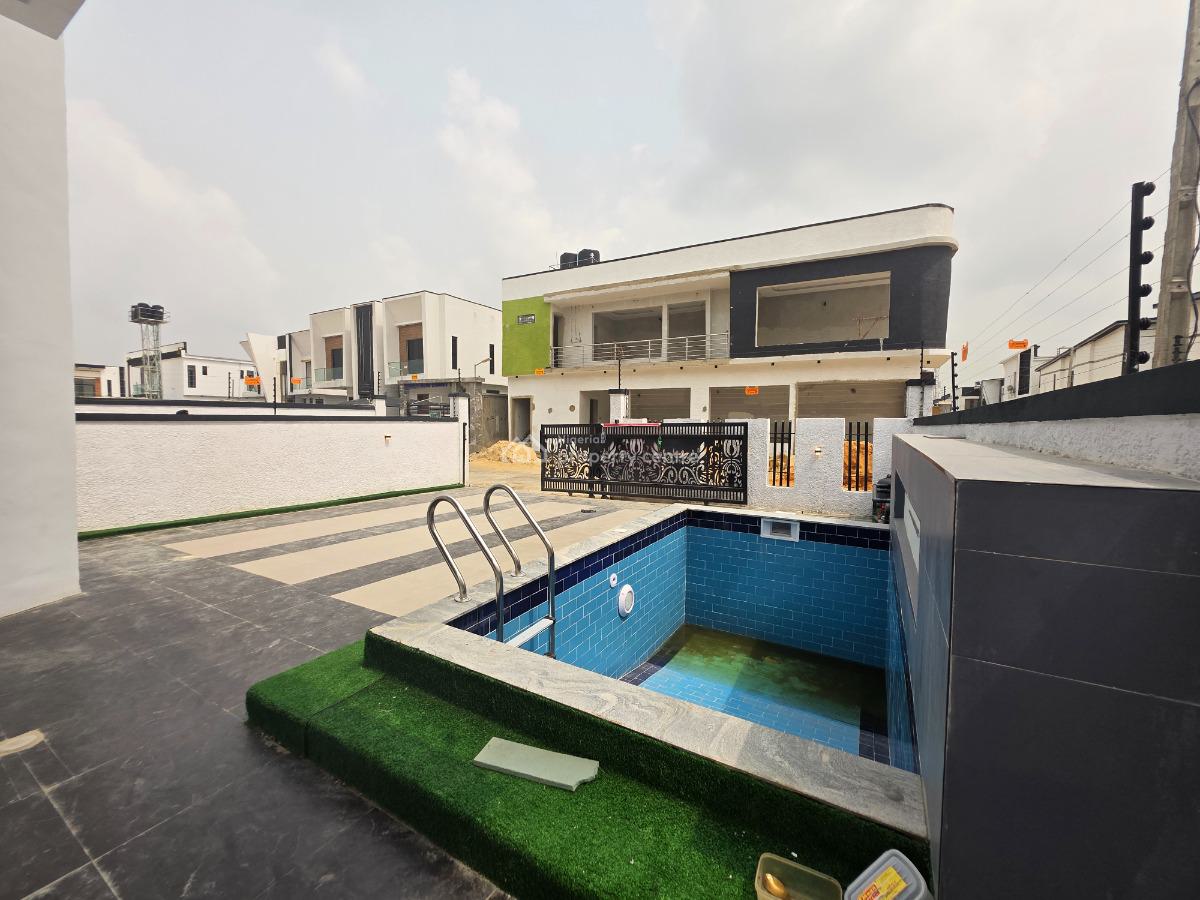 Strategically Located Luxury 5 Bedroom Detached Duplex with Pool, Ikota, Lekki, Lagos, Detached Duplex for Sale