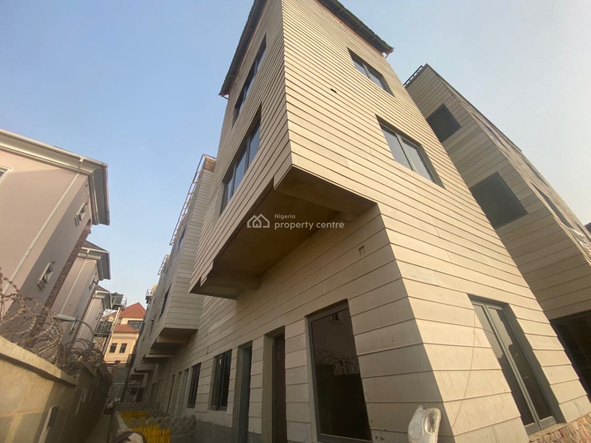 Luxury Brand New 4 Bedroom Terrace Duplex with Bq, Wuye, Abuja, Terraced Duplex for Rent